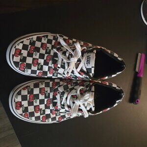 Vans Checkered Cherries Size 10